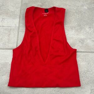 Urban outfitters red tank top size small